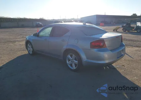 2014 Dodge Avenger Se из США, поврежденный, VIN 1C3CDZAG4EN174931
